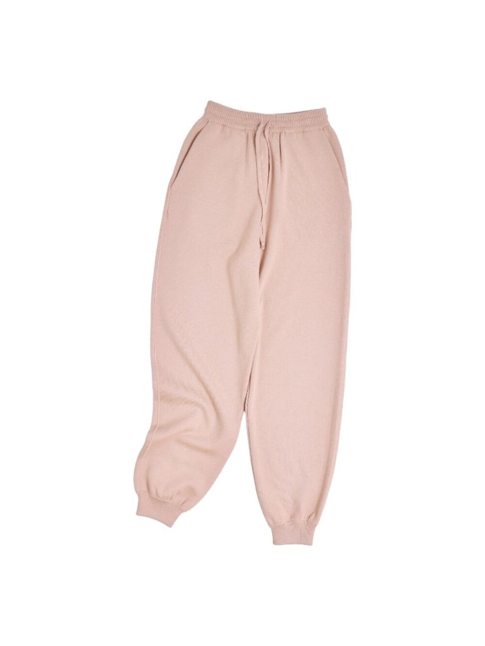 Prada Pants Knit Long Easy Cashmere Beige 38